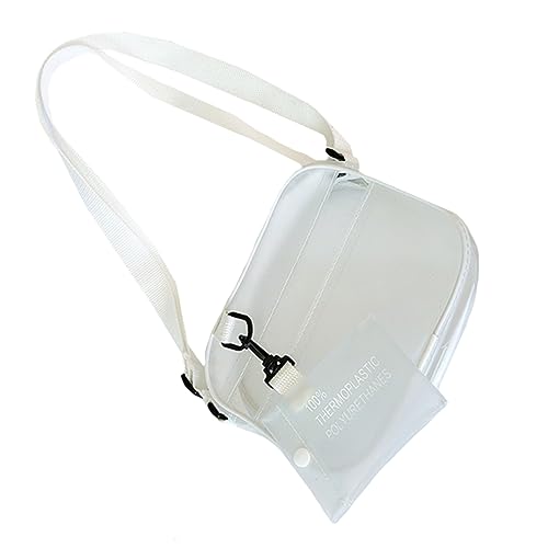 BESPORTBLE 1Pc Transparente Zipfeltasche Tote Transparente Schulter Damen Umhängetasche Für Klare Tasche Körpergröße Die Klare Geldbörse Messenger Bag Klare Umhängetasche Pvc BESPORTBLE 1Pc Transparente Zipfeltasche Tote Transparente Schulter Damen Umhängetasche Für Klare Tasche Körpergröße Die Klare Geldbörse Messenger Bag Klare Umhängetasche Pvc von BESPORTBLE