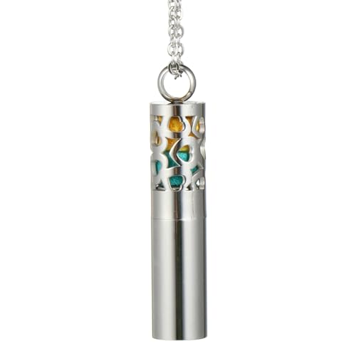 BESPORTBLE 1Satz Aromatherapie Halskette Parfümflasche Anhänger Elegantes Design für Duftöle Vielseitig Einsetzbar Einfach für DIY Projekte BESPORTBLE 1Satz Aromatherapie Halskette Parfümflasche Anhänger Elegantes Design für Duftöle Vielseitig Einsetzbar Einfach für DIY Projekte von BESPORTBLE
