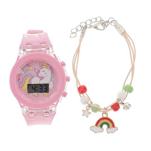 BESPORTBLE 1Satz Chic Kinderuhr Digitaluhr Mit Leuchtfunktion Einstellbares Armband Sicher Angenehm Zu Jungen Ab Jahren Tolles von BESPORTBLE