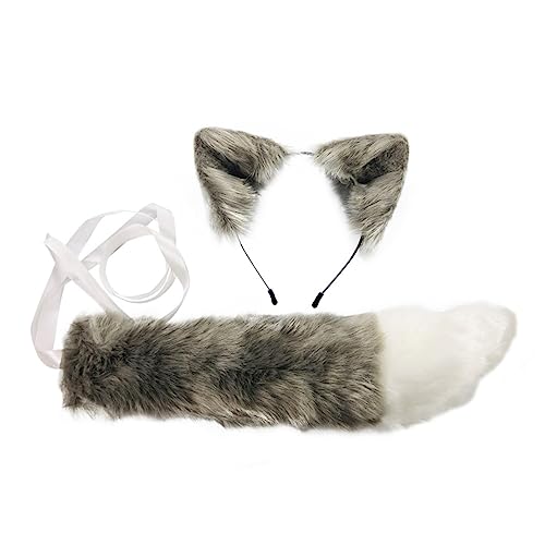 BESPORTBLE Fuchsohr-stirnband Mit Dekoratives Stirnband Für Fuchskostüm Kinderkostüm-requisite Party-kopfschmuck Performance-kostüm Cosplay-anzug Tier-cosplay-zubehör von BESPORTBLE