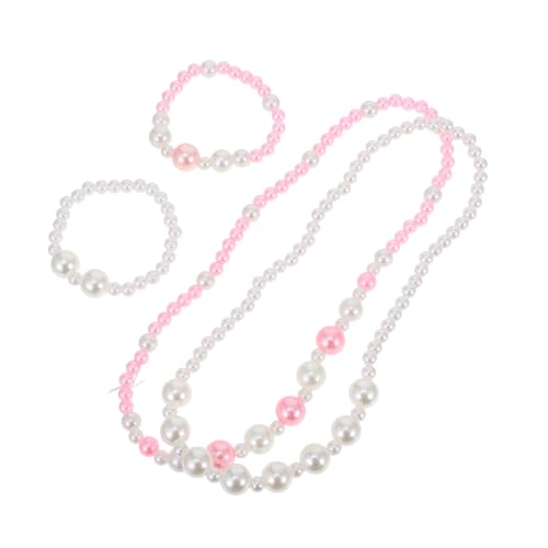 BESPORTBLE 1Satz Kreatives Kinderschmuck Set für Teiliges Kunstperlenset mit Halskette und Armband Designs für Geburtstagsfeiern und Täglichen Gebrauch BESPORTBLE 1Satz Kreatives Kinderschmuck Set für Teiliges Kunstperlenset mit Halskette und Armband Designs für Geburtstagsfeiern und Täglichen Gebrauch von BESPORTBLE