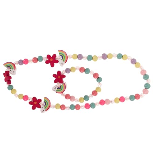 BESPORTBLE 1Satz Schmuck Set Regenbogen Halskette Armband Set Für Farbenfrohes Kinderschmuck Set Partys Hochwertiges Leichtes Design BESPORTBLE 1Satz Schmuck Set Regenbogen Halskette Armband Set Für Farbenfrohes Kinderschmuck Set Partys Hochwertiges Leichtes Design von BESPORTBLE