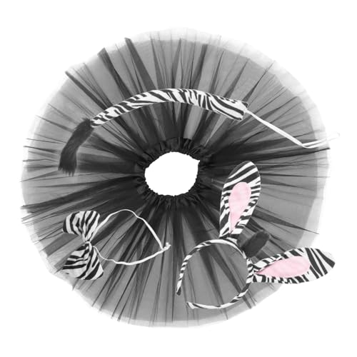 BESPORTBLE 1Satz Zebra Kostümset Für Teiliges Tier Cosplay Mit Zebra Ohr Stirnband Und Handschuhen Für Partys Und Verkleidungen Aus Ultraweichen Materialien Gefertigt BESPORTBLE 1Satz Zebra Kostümset Für Teiliges Tier Cosplay Mit Zebra Ohr Stirnband Und Handschuhen Für Partys Und Verkleidungen Aus Ultraweichen Materialien Gefertigt von BESPORTBLE