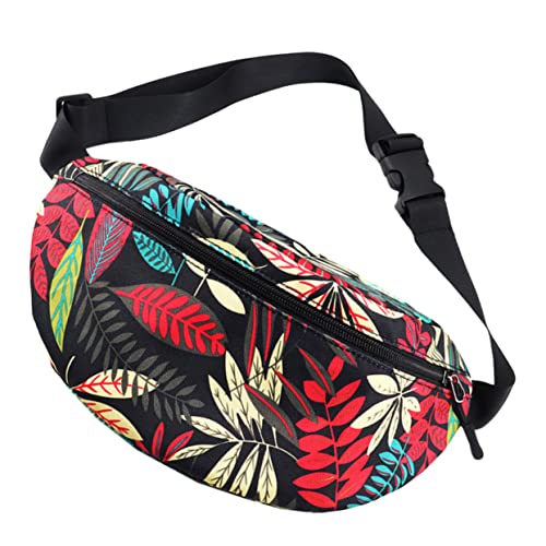 BESPORTBLE Nylon Brust Druck Taille Tasche Digitaldruck Sport Fanny Pack Outdoor Telefon Tasche von BESPORTBLE