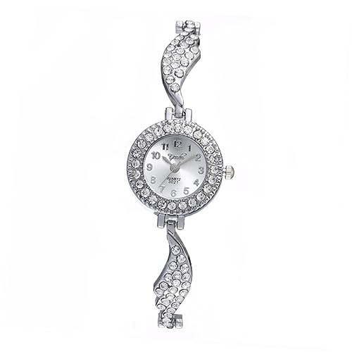 BESPORTBLE 1Stück Damen Armbanduhr Mit Design Quarz Uhr Silber Stilvolle Uhr Für Frauen Armbanduhr Mit Glitzer Details BESPORTBLE 1Stück Damen Armbanduhr Mit Design Quarz Uhr Silber Stilvolle Uhr Für Frauen Armbanduhr Mit Glitzer Details von BESPORTBLE
