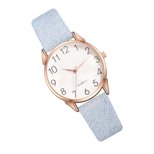 BESPORTBLE Quarzuhr Für Damen Mit Pu Armband Modische Uhr Für Mädchen Und Frauen Praktisch Für Tägliche Nutzung Und Verschiedene Anlässe von BESPORTBLE