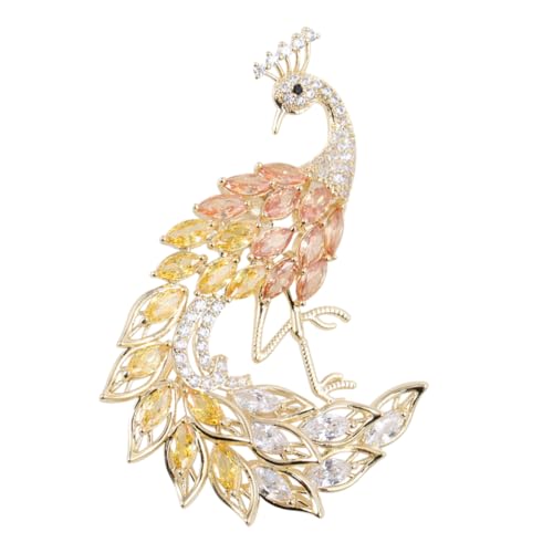 BESPORTBLE 1Stück Damen Brosche Steinbrosche Im Retro Personalisierte Abzeichen Für Festliche Anlässe Für Cocktailkleider Hochzeiten von BESPORTBLE