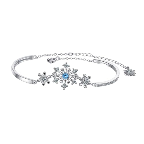 BESPORTBLE Schneeflockenarmband Für Damen Aus Kupfer Schickes Handgelenk Kette Mit Zirkonia Dekorativ Für Partys Und Alltag Langlebig BESPORTBLE Schneeflockenarmband Für Damen Aus Kupfer Schickes Handgelenk Kette Mit Zirkonia Dekorativ Für Partys Und Alltag Langlebig von BESPORTBLE