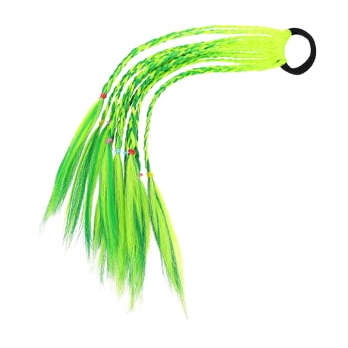 BESPORTBLE Mädchenperücke Zöpfe Kopfbedeckung Geflochtene Twisted Dekoration für Kinder Buntes Haaraccessoire für Partys und Festivals von BESPORTBLE