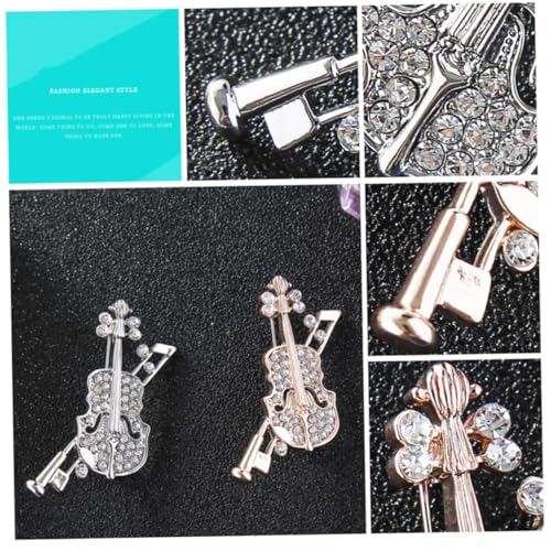 BESPORTBLE 1Stück Geigen Brosche Für Frauen Brustnadel Silber Corsage Für Kleidung Taschen Hüte Schals Kreatives Für Freunde Familie BESPORTBLE 1Stück Geigen Brosche Für Frauen Brustnadel Silber Corsage Für Kleidung Taschen Hüte Schals Kreatives Für Freunde Familie von BESPORTBLE