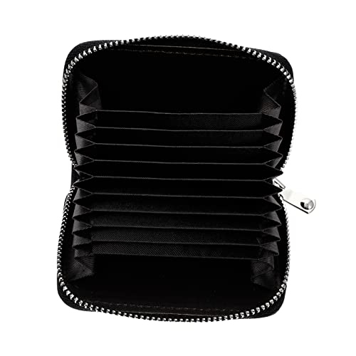 BESPORTBLE 1Stück Geldbörse Mit Mehreren Kartenfächern Schwarze Münzbörse Mit Reißverschluss RFID Brieftasche Für Herren Damen Praktische Stilvolle Geldbörse BESPORTBLE 1Stück Geldbörse Mit Mehreren Kartenfächern Schwarze Münzbörse Mit Reißverschluss RFID Brieftasche Für Herren Damen Praktische Stilvolle Geldbörse von BESPORTBLE