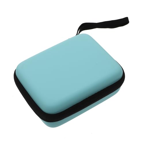 BESPORTBLE 1Stück Gitarren Pick Aufbewahrungsbox Tragbarer Organizer Für Reisen Himmelblau Gitarren Pick Halter Und Speicherorganisator Für Langlebige Picks Für Musiker von BESPORTBLE