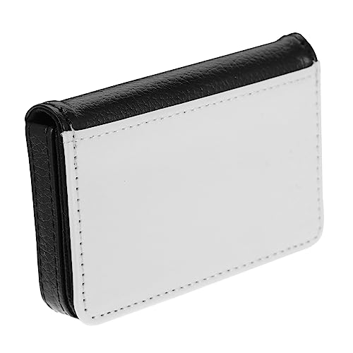 BESPORTBLE Visitenkartenhalter Schwarz Aus Pu-Material Mit Schutzhülle Für Karten, Buskartenhalter Und Ausweishalter, Kartenhülle Für Kreditkarten Und Ausweise BESPORTBLE Visitenkartenhalter Schwarz Aus Pu-Material Mit Schutzhülle Für Karten, Buskartenhalter Und Ausweishalter, Kartenhülle Für Kreditkarten Und Ausweise von BESPORTBLE