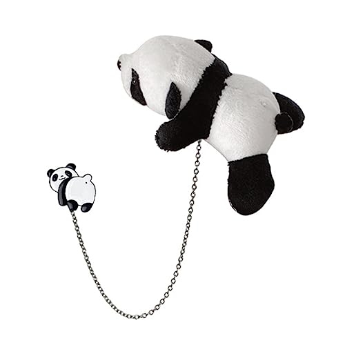 BESPORTBLE 1Stück Kette Brosche Panda Design Mit Kette Niedliches Cartoon Accessoire Für Kleidung Taschen Für Freunde Familie Elegant Für Partys BESPORTBLE 1Stück Kette Brosche Panda Design Mit Kette Niedliches Cartoon Accessoire Für Kleidung Taschen Für Freunde Familie Elegant Für Partys von BESPORTBLE