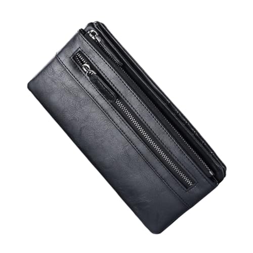 BESPORTBLE 1Stück Männer Geldbörse mit Großer Kapazität Faltbare Brieftasche Weichem Strapazierfähigem Material Tragbar für Karten Bargeld RFID Geschützt BESPORTBLE 1Stück Männer Geldbörse mit Großer Kapazität Faltbare Brieftasche Weichem Strapazierfähigem Material Tragbar für Karten Bargeld RFID Geschützt von BESPORTBLE