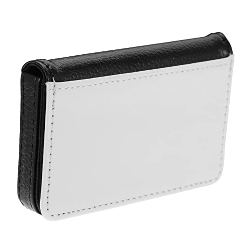 BESPORTBLE 1Stück Mit Schutzabdeckung Für Visitenkarten Buskarten Praktischer Kartenetui Für Aufbewahrung Von Kreditkarten Ausweisen von BESPORTBLE