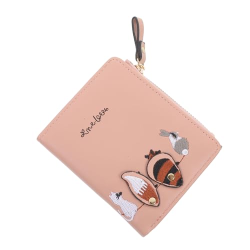 BESPORTBLE Faltbares Damen-portemonnaie Aus Pu Mit Tiermotiv Praktische Münzbörse Für Alltag Stilvolle Geldbörse Mit Großem Stauraum Geeignet Für Büro Und Freizeit von BESPORTBLE