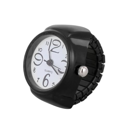 BESPORTBLE Unisex -Uhr Einzigartigem Design Elastischem Band Und Modischen Aspekten Als Für Und Frauen Geeignet Schwarz von BESPORTBLE