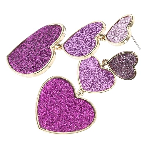 BESPORTBLE 2 Paare Herzohrringe Vintage Herz Tropfenohrringe Mode Ohrstecker für Frauen Valentinstag Accessoires Herzform Ohrringe für Besondere Anlässe BESPORTBLE 2 Paare Herzohrringe Vintage Herz Tropfenohrringe Mode Ohrstecker für Frauen Valentinstag Accessoires Herzform Ohrringe für Besondere Anlässe von BESPORTBLE
