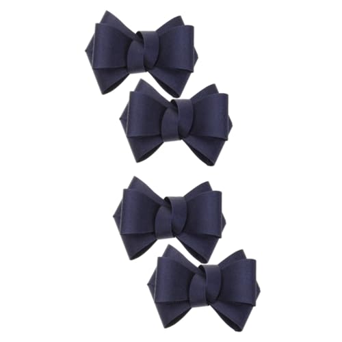 BESPORTBLE 2 Paare Klassische Schleifen Schuhclips Stoff Abnehmbare Schuh Deko Schuh Buckle für Hochzeit Party Damen und Mädchen von BESPORTBLE