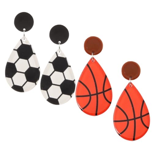 BESPORTBLE 2 Paare Kugelförmige Ohrringe Design Einzigartige Ohrhänger für Frauen für Besondere Anlässe und Alltag BESPORTBLE 2 Paare Kugelförmige Ohrringe Design Einzigartige Ohrhänger für Frauen für Besondere Anlässe und Alltag von BESPORTBLE