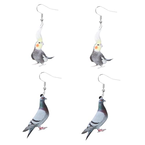 BESPORTBLE 2paare Acrylohrringe Vogelmotiv Ohrhänger Mädchenohrringe Ohrschmuck Modeohrringe Farbige Ohrringe Für Damen Und Mädchen BESPORTBLE 2paare Acrylohrringe Vogelmotiv Ohrhänger Mädchenohrringe Ohrschmuck Modeohrringe Farbige Ohrringe Für Damen Und Mädchen von BESPORTBLE