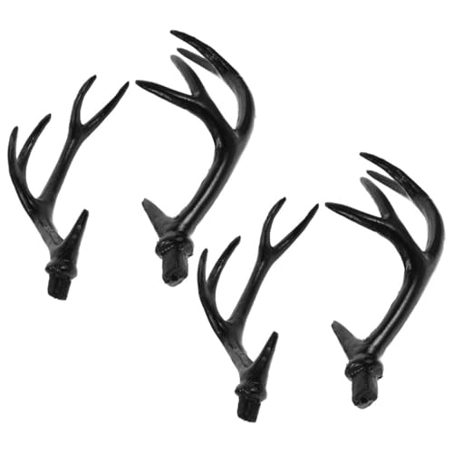 BESPORTBLE 2 Paare Simulierte Hirschgeweihe Diy Kopfstück für Halloween Kostüme Kreative Accessoires für Partys und Cosplay von BESPORTBLE