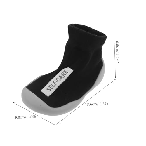 BESPORTBLE 2 Paare Weiche Krabbelschuhe mit Rutschfester Sohle Atmungsaktive Babysocken schuhe für Jungen und Mädchen Weiche Lauflernschuhe für Kleinkinder Innen und Außen Tragbar von BESPORTBLE