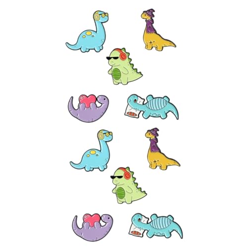 BESPORTBLE 2 Sätze Brosche Lustige Cartoon Anstecknadel Langlebigem Kreative Dekoration Für Kleidung Accessoires Für Erwachsene 5 Stücke * 2 von BESPORTBLE