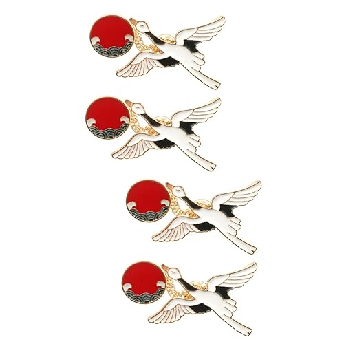 BESPORTBLE 2 Sätze Chinesischer Brosche Kreative Anstecknadel Schicke Kleidung Dekorationen Für Damen Für Anzüge Kleider Schals 2 Stücke * 2 von BESPORTBLE