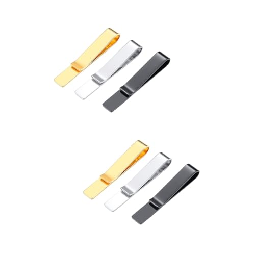 BESPORTBLE 2 Sätze Herren Krawattenklammern Anzug Krawatten Clips Stilvolle Metallische Krawattenklammern Robuste Leichte Krawatten Clips Für Formelle Anlässe 3 Stücke * 2 BESPORTBLE 2 Sätze Herren Krawattenklammern Anzug Krawatten Clips Stilvolle Metallische Krawattenklammern Robuste Leichte Krawatten Clips Für Formelle Anlässe 3 Stücke * 2 von BESPORTBLE