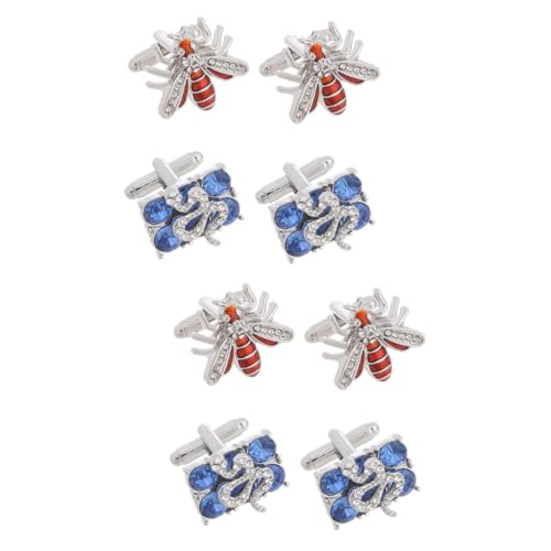 BESPORTBLE 2 Sätze Manschettenknöpfe Mit Bienenmotiv Vintage Manschettenknöpfe Business Manschettenknöpfe Hemd Manschettenknöpfe Smokinghemd Ohrstecker Anzug Manschettenknöpfe 2 Paare * 2 BESPORTBLE 2 Sätze Manschettenknöpfe Mit Bienenmotiv Vintage Manschettenknöpfe Business Manschettenknöpfe Hemd Manschettenknöpfe Smokinghemd Ohrstecker Anzug Manschettenknöpfe 2 Paare * 2 von BESPORTBLE