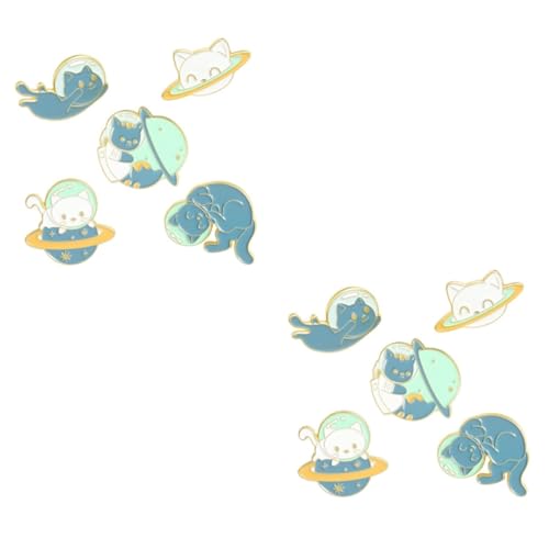 BESPORTBLE 2 Sätze Niedliche Tierbroschen Anstecker Für Kleidung Taschen Accessoires Für Frauen 5 Stücke * 2 von BESPORTBLE