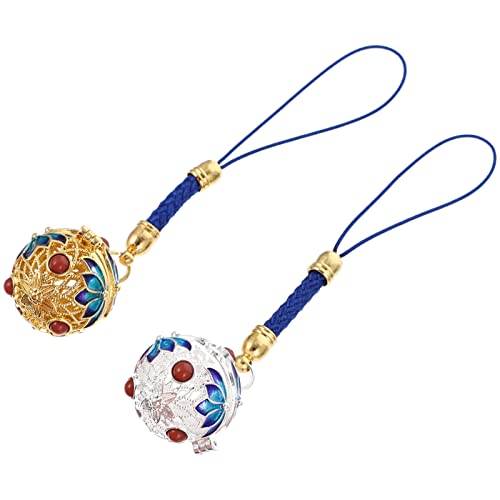 BESPORTBLE 2 Sätze Schlüsselanhänger Langlebiger Taschenanhänger Für Frauen Anhänger Oder Dekoration Für Handtaschen Rucksäcke 2 Stücke * 2 von BESPORTBLE