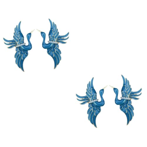 BESPORTBLE 2 Sätze Teiliges Brosche Im Chinesischen Emaille Anstecknadel Für Damen Für Links Rechts Modeaccessoires 2 Stück * 2 von BESPORTBLE