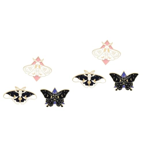 BESPORTBLE 2 Sätze Teiliges Broschen Langlebigem Legierungsmaterial Stilvolle Kleidung Dekoration Kreativen Tierformen Für Jacken Rucksäcke Accessoires 3 Stücke * 2 von BESPORTBLE