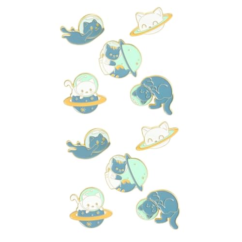 BESPORTBLE 2 Sätze Teiliges Cartoon Broschen Tierbroschen Anstecker Für Kleidung Taschen Niedliches Design Für Partys Dekoration 5 Stücke * 2 von BESPORTBLE