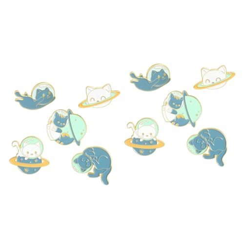 BESPORTBLE 2 Sätze Teiliges Cartoon Broschen Tierbroschen Niedliche Brustpins Für Kleidung Taschen Accessoires Für Partys Besondere Anlässe 5 Stücke * 2 von BESPORTBLE