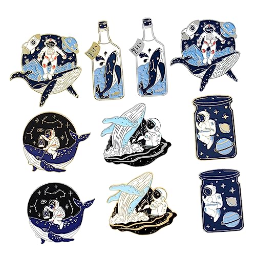 BESPORTBLE 2 Sätze Teiliges Cartoon Planet Badges Set Niedliche Broschen Für Kleidung Rucksack Kreative Anstecker Für Partys Hochzeiten Für Freunde Familie 10 Stück * 2 von BESPORTBLE