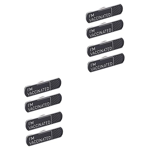 BESPORTBLE 2 Sätze Teiliges Kreative Impf Broschen Dekorative Brustnadel Für Damen Herren Modisches Accessoire Für Jacken Pullover 4 Stück * 2 von BESPORTBLE