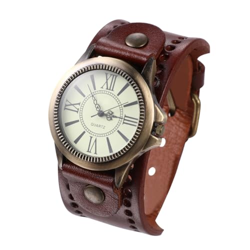 BESPORTBLE 2 Stck Echte Rindsleder Damenuhr Retro Stil Römisches Quarz Armbanduhr Weiches Armband Komfortabel Für Frauen Weihnachten Geburtstag Valentinstag BESPORTBLE 2 Stck Echte Rindsleder Damenuhr Retro Stil Römisches Quarz Armbanduhr Weiches Armband Komfortabel Für Frauen Weihnachten Geburtstag Valentinstag von BESPORTBLE