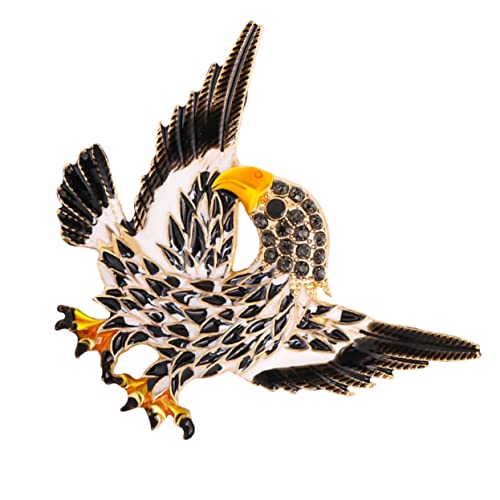BESPORTBLE 2 Stck. Eagle Bird Brosche für Männer Extravaganter Tier Anstecker Kreative Kleidung Accessoire Partys für Kollegen von BESPORTBLE