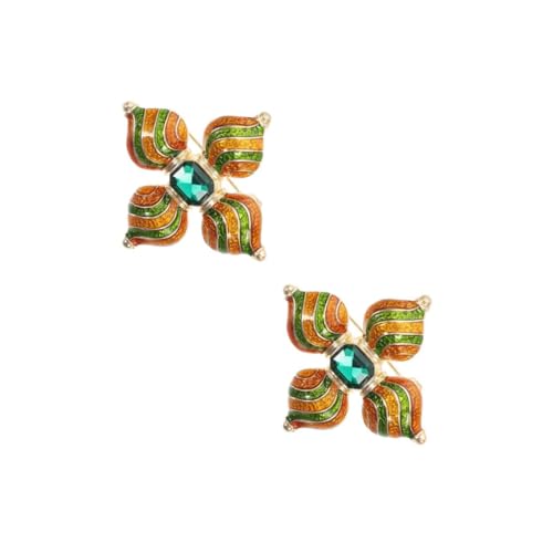 BESPORTBLE 2 Stck. Emaille Brosche Exotischem Kreativer Temperament Anstecker für Damen für Kleidung Taschen Accessoires von BESPORTBLE