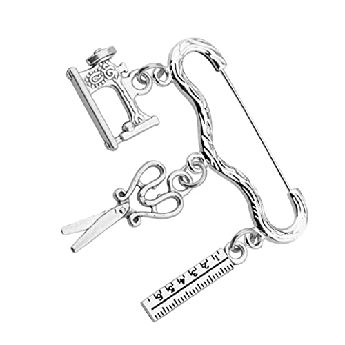 BESPORTBLE 2 Stck. Kreative Brosche für Kleidung Designer Nadel Nähmaschinen Brosche für Partys Festivals Dekoration für Taschen Hüte von BESPORTBLE