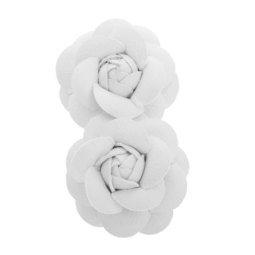 BESPORTBLE 2 Stück Abnehmbare Schuhclips Aus Kunstleder Mit Rosen Motiv Für Damen Hochzeitsdekoration Vielseitig Für High Heels Sandalen Stiefel von BESPORTBLE