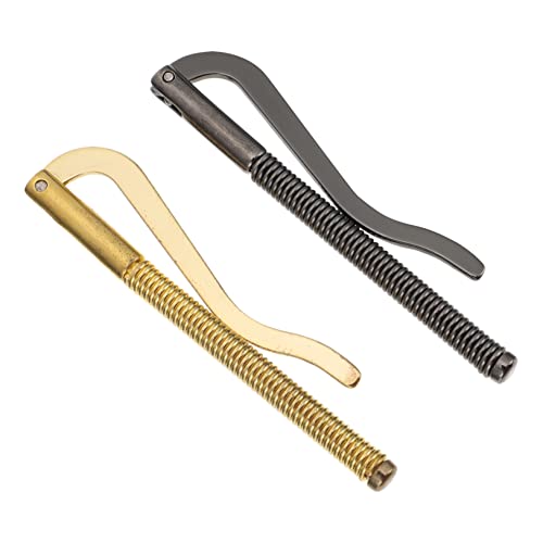 BESPORTBLE 2stücke Bifold Geldbörse Aus Kunstleder Mit Clip Bifold Geldbörsenklammer Geldbörsenzubehör Für Herren Zum Aufbewahren Von Schecks Und Kreditkarten von BESPORTBLE