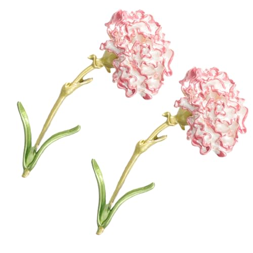 BESPORTBLE 2 Stück Blumenbrosche Karanthos Blumen Anstecknadel für Frauen Brosche für Schal Kleid und Pullover Vielseitiges Dekorationszubehör von BESPORTBLE