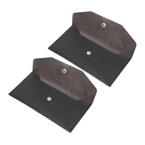 BESPORTBLE 2stücke Lange Damen Geldbörse Aus Pu-Material Schlanke Umschlag Brieftasche Für Frauen Kompakter Beutel Zum Aufbewahren Von Bargeld von BESPORTBLE