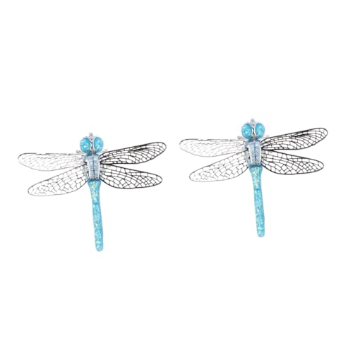 BESPORTBLE 2 Stück Brosche Zubehör Modeschmuck Für Damen Libellenschmuck Brosche Zum Muttertag Brosche Der Mutter Libellenstift Ansteckbroschen Libellen-clip Schmuck Broschen Zirkon von BESPORTBLE