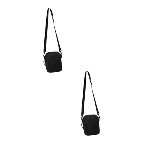 BESPORTBLE 2 Stück Canvas Schultertasche Damen Großes Fassungsvermögen Lässige Umhängetasche Alltagstasche Robust Leicht Für Schule Reisen Freizeit von BESPORTBLE